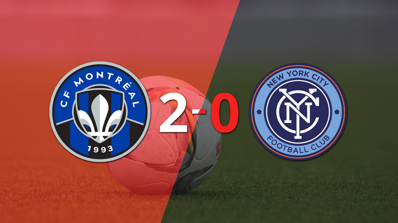 Derrota de New York City FC por 2-0 ante CF Montréal
