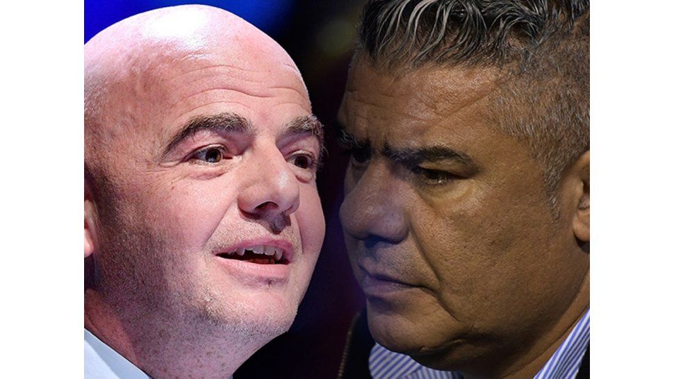 Infantino y Tapia en Argentina