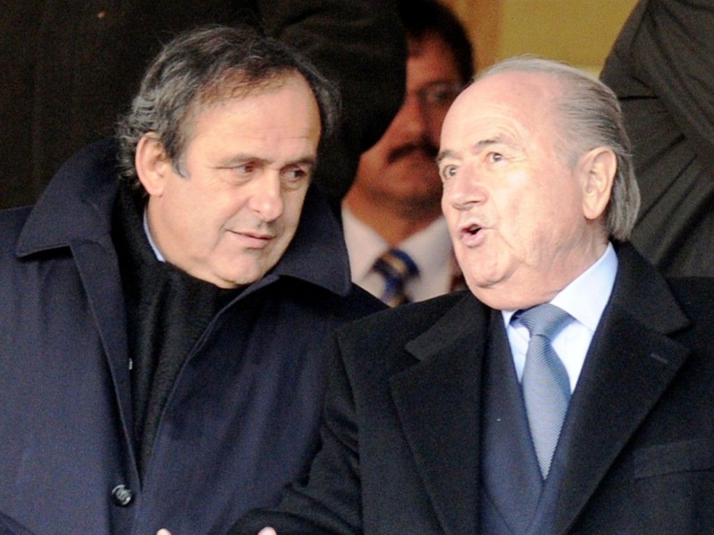 Platini y Blatter