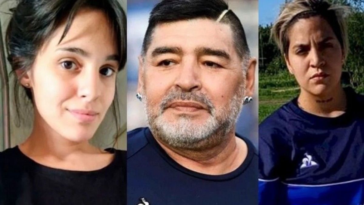 Eugenia Laprovittola y Magalí Gil no son hijas de Diego Maradona.&nbsp;