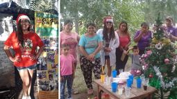 Élica Córdova Vega y su loablre tarea solidaria.