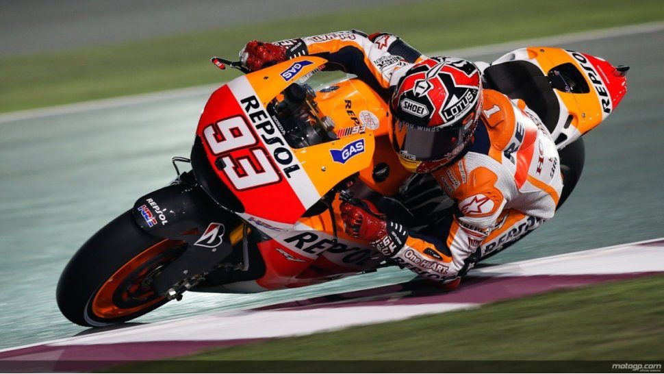 Márquez en acción