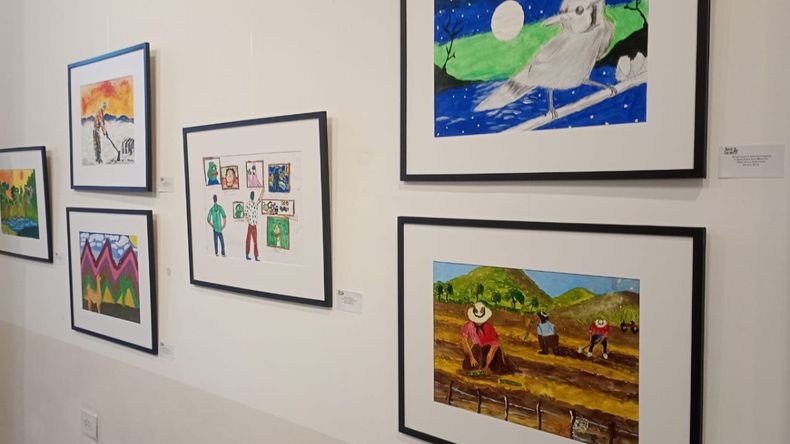 Se inauguró la muestra del Premio Ledesma de Arte Infantil 2025