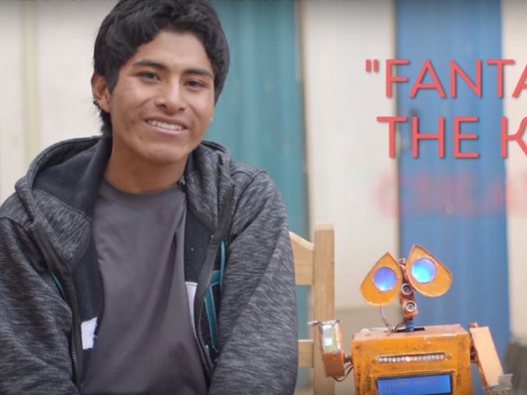 Esteban "Creador del Wall-E boliviano"