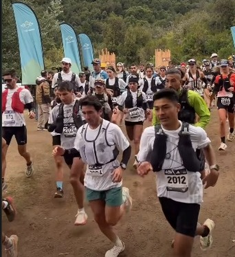 El jujeño Adrián Gaspar ganó el Campeonato Nacional Short Trail en Bariloche