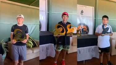 Jujeños en el Regional de Tenis de Catamarca.