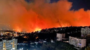 Chile en estado de catástrofe por el incendio en Viña del Mar