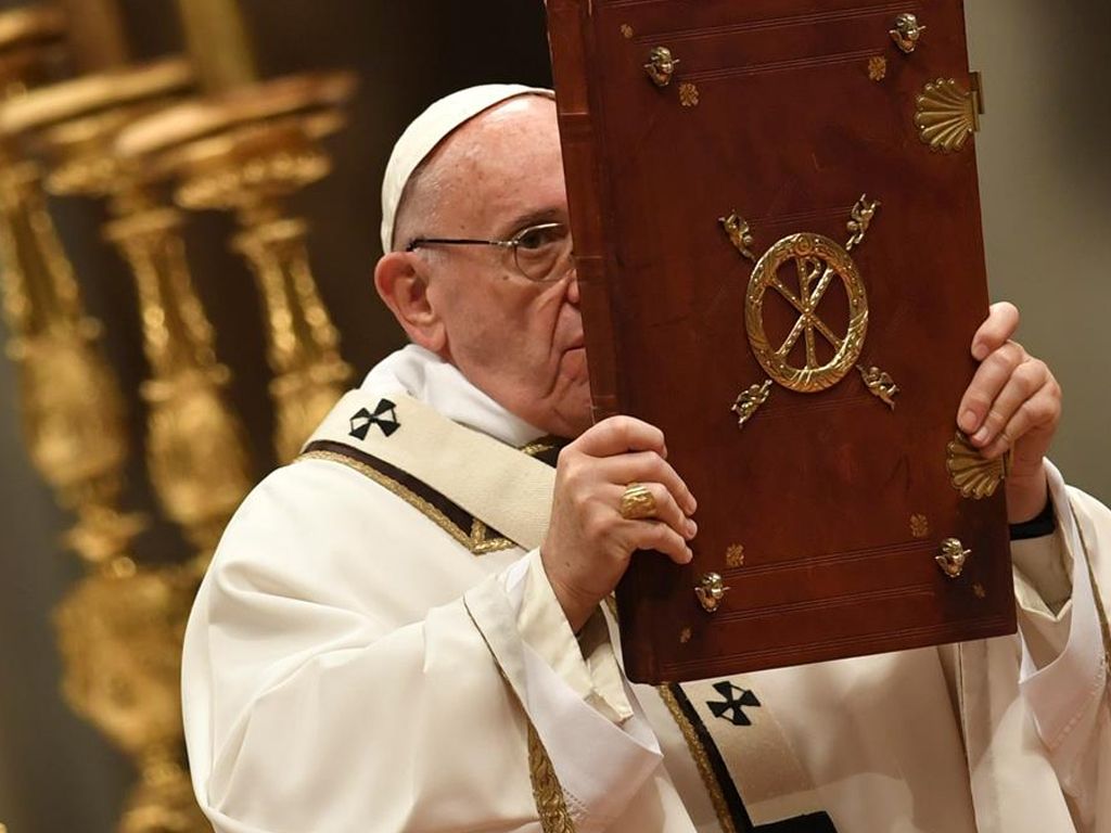 El Papa Francisco en la Misa de Gallo