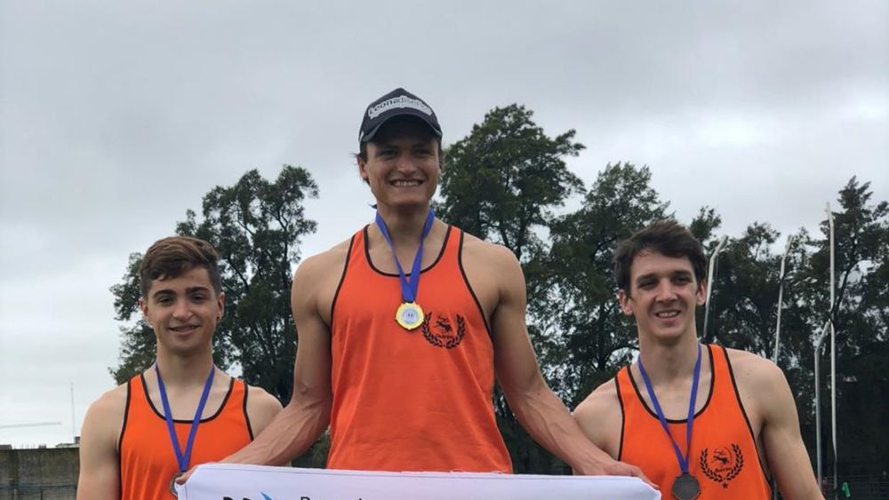 Jaime Rodríguez se colgó tres medallas doradas en la Copa Nacional de Clubes