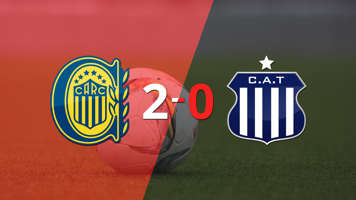rosario central le gano con claridad a talleres por 2 a 0