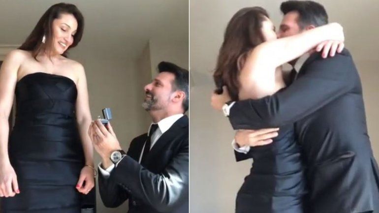 Jose María Listorti - propuesta de casamiento en Las Vegas