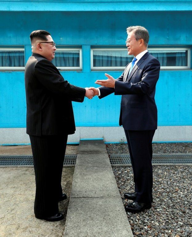 Cumbre histórica en Corea