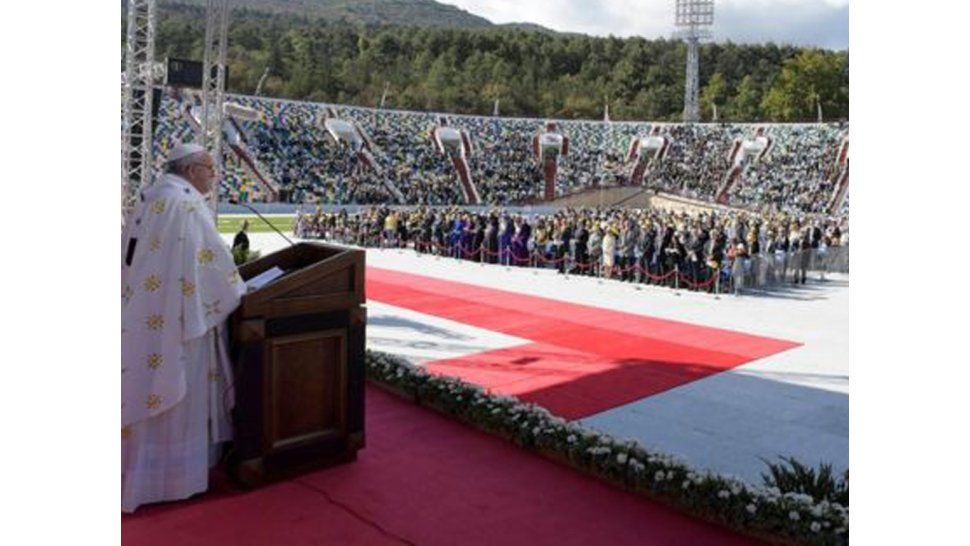 El Papa en Georgia