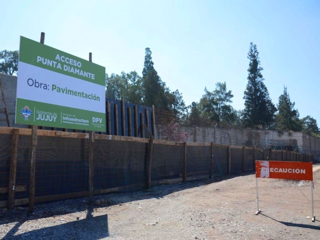 Obras de pavimentación