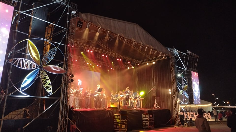 La Banda Militar en la Fiesta Nacional de los Estudiantes