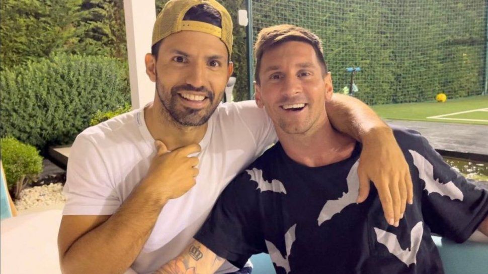 El Kun Agüero tampoco podrá jugar con Messi en la selección.