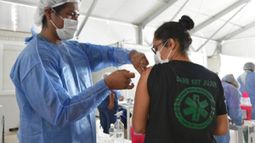 Jujuy tiene un 35% de población vacunada con la 3era dosis