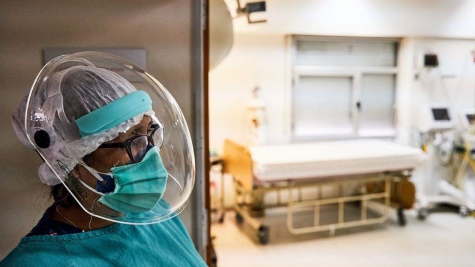 Un hospital de La Matanza durante la pandemia de coronavirus. / Foto: Hernán Zenteno - LA NACION &nbsp;