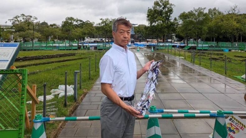 500 grullas jujeñas por la paz llegaron a Nagasaki