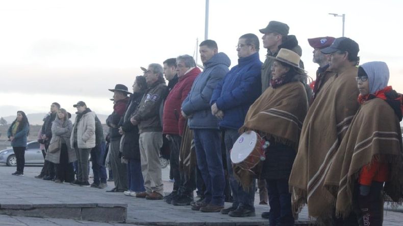 La Patagonia rindió homenaje al Éxodo Jujeño
