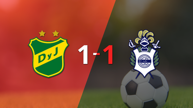 Gimnasia logró sacar el empate a 1 gol en casa de Defensa y Justicia