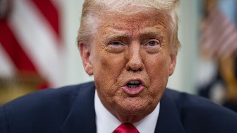 l mandatario estadounidense escribió en su cuenta de la red social Truth: l mandatario estadounidense escribió en su cuenta de la red social Truth: