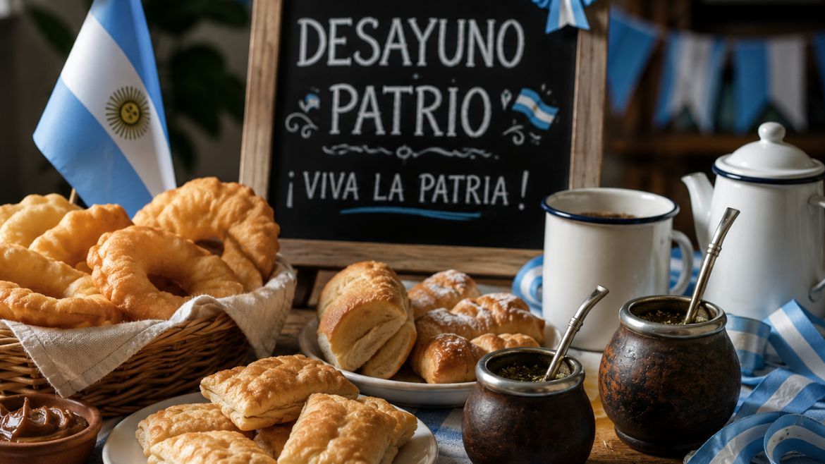 Desayuno Patrio en el Mercado 6 de Agosto - Imagen creada con IA&nbsp;