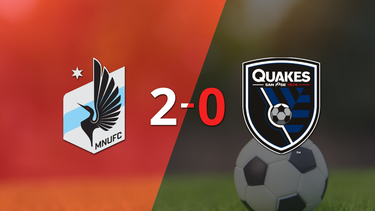 Minnesota United dominó a San José Earthquakes con un 2-0 en un partido electrizante