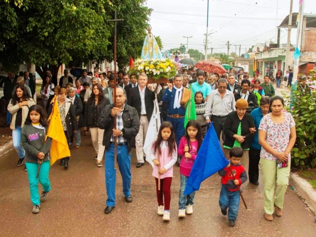 Honras a la Virgen del Valle