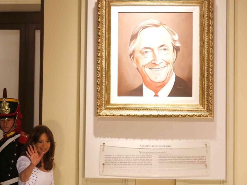 Cuadro en la Rosada