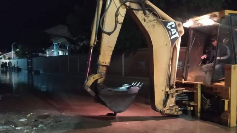Fuerte crecida del río que divide La Quiaca con Villazón