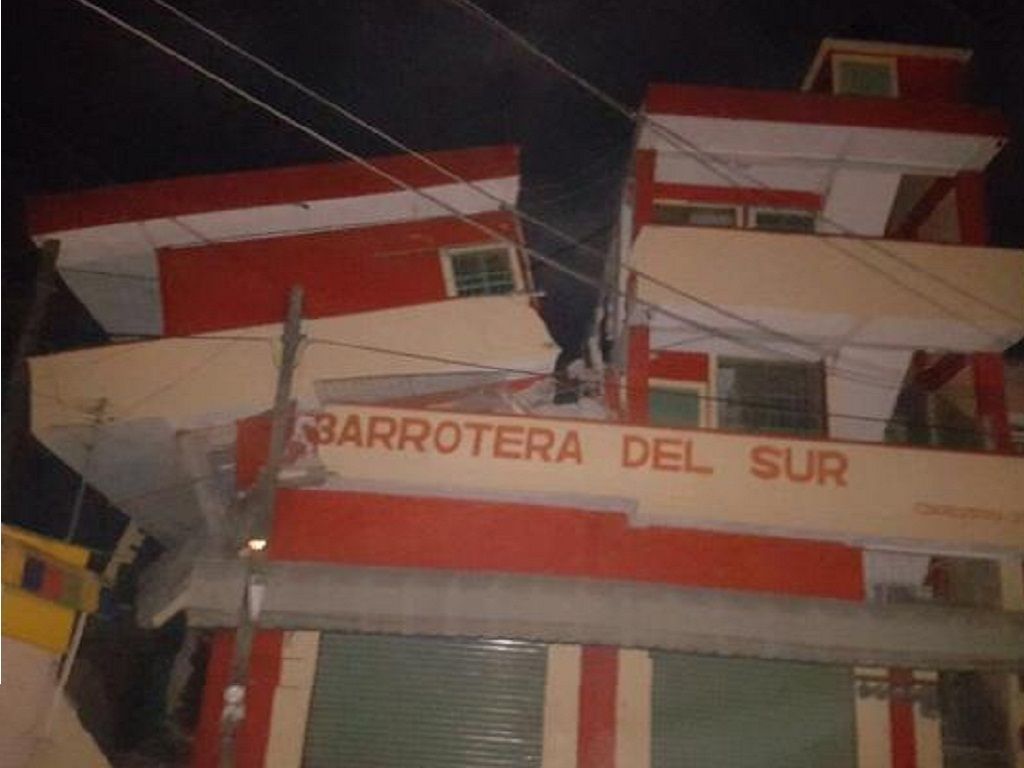 Sismo en México