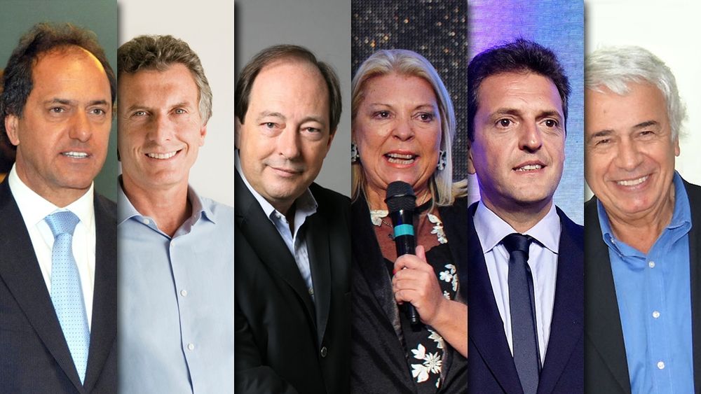 Presidenciales: Scioli encabeza