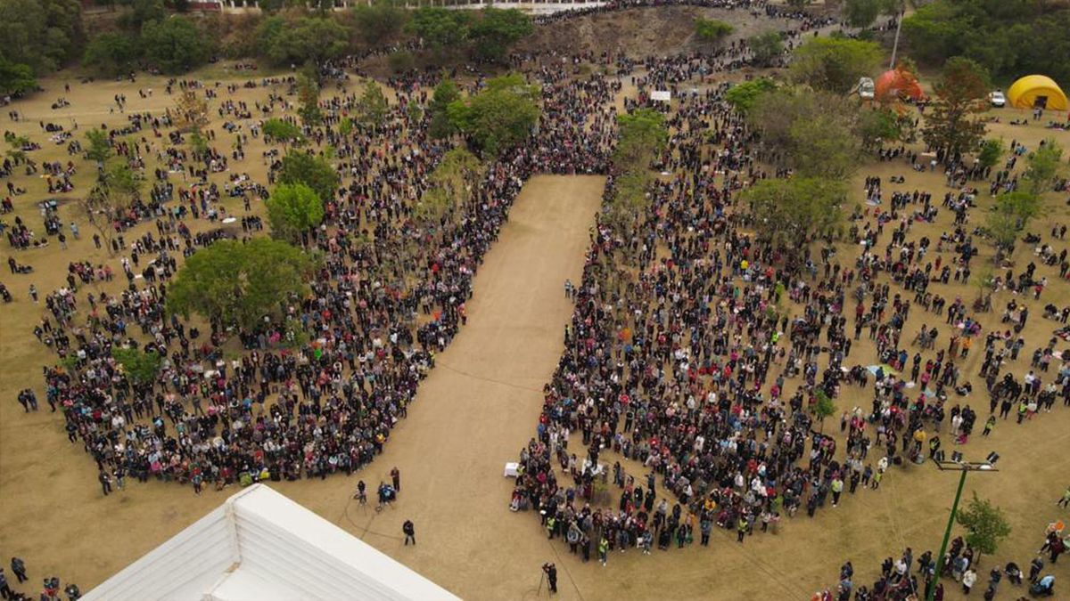 virgen de rio blanco: multitudinaria peregrinacion