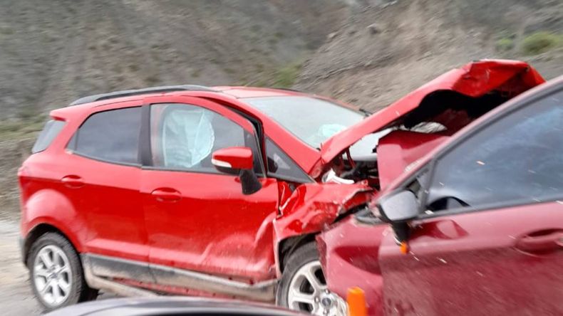 Siniestro entre Tumbaya y Purmamarca sobre Ruta 9