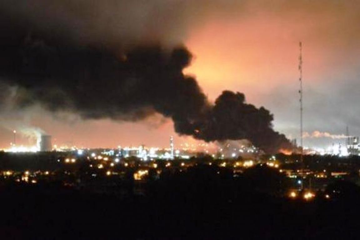 Incendio en YPF