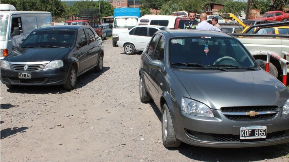 Autos incautados