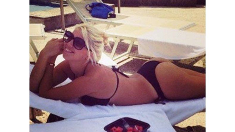 Wanda en la playa