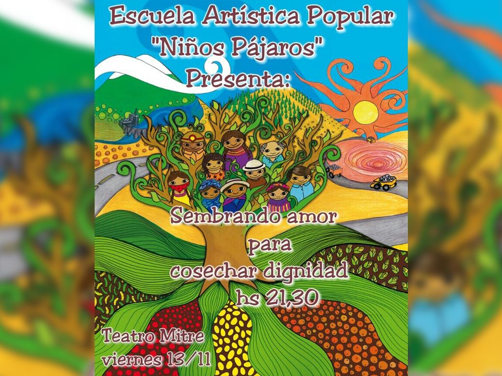 Flyer de los "Niños Pájaros"