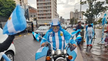 Jujuy festeja la clasificación de Argentina a octavos