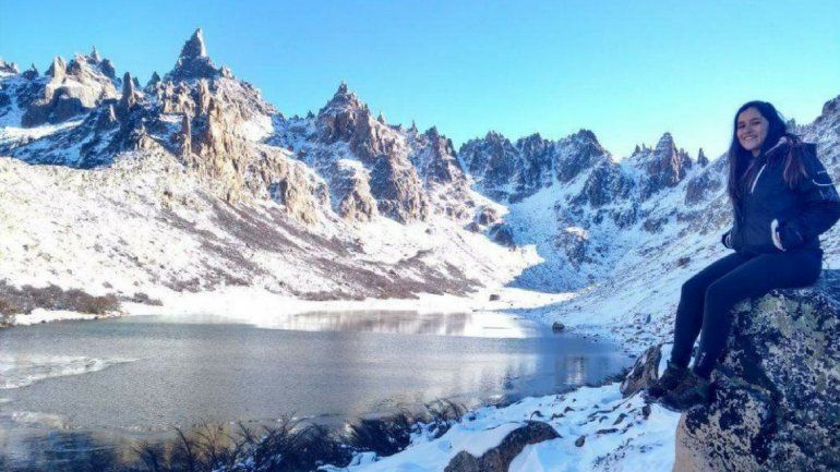 Belén Guerra en Bariloche