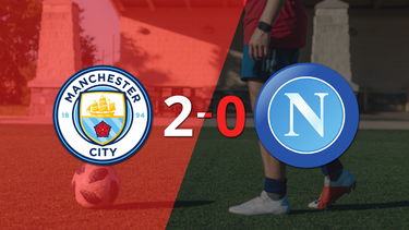 Sólido triunfo de Manchester City por 2-0 frente a Napoli