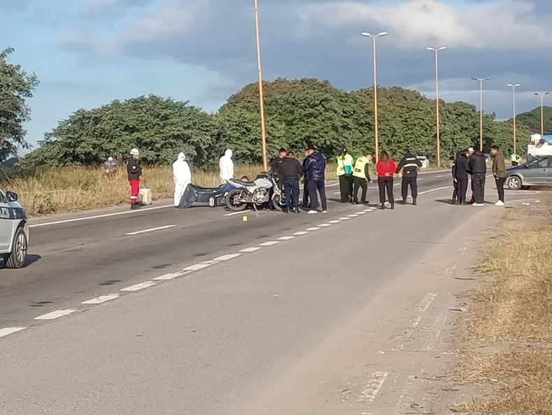 Accidente en Ruta 66.