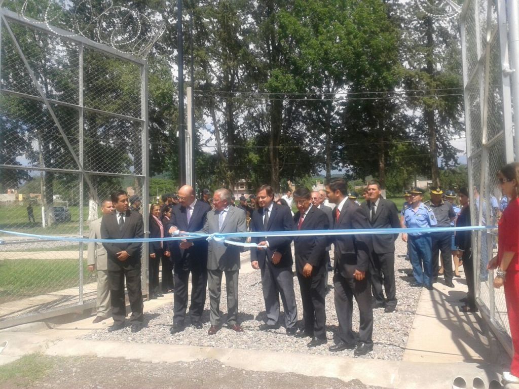 Inauguración unidad penal 7