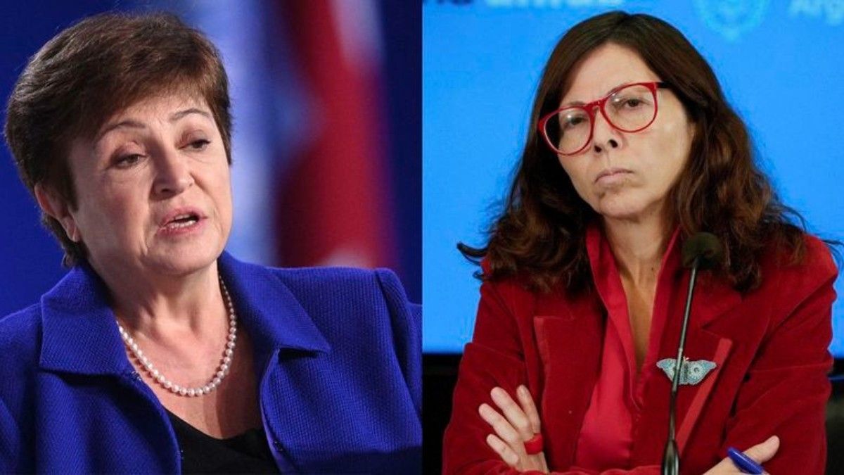 Silvina Batakis se reunió con Kristalina Georgieva, titular del FMI.&nbsp;