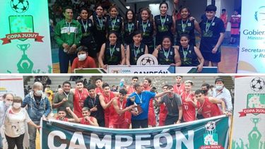 Campeones en básquet en la Copa Jujuy 2021
