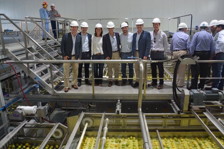 Inauguración de la planta