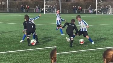 Amin es el nombre del niño de Países Bajos que fue confundido con Mateo Messi.