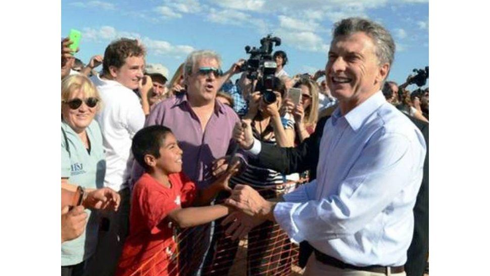 Macri en Pergamino