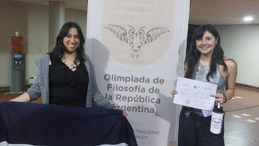 Analay Pizzo en las Olimpiadas de Filosofía&nbsp;